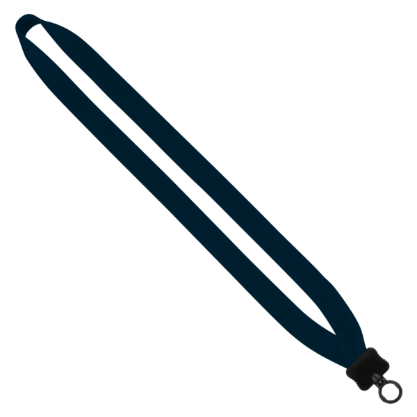3/4" Cotton Lanyard with Plastic Clamshell & O-Ring 98