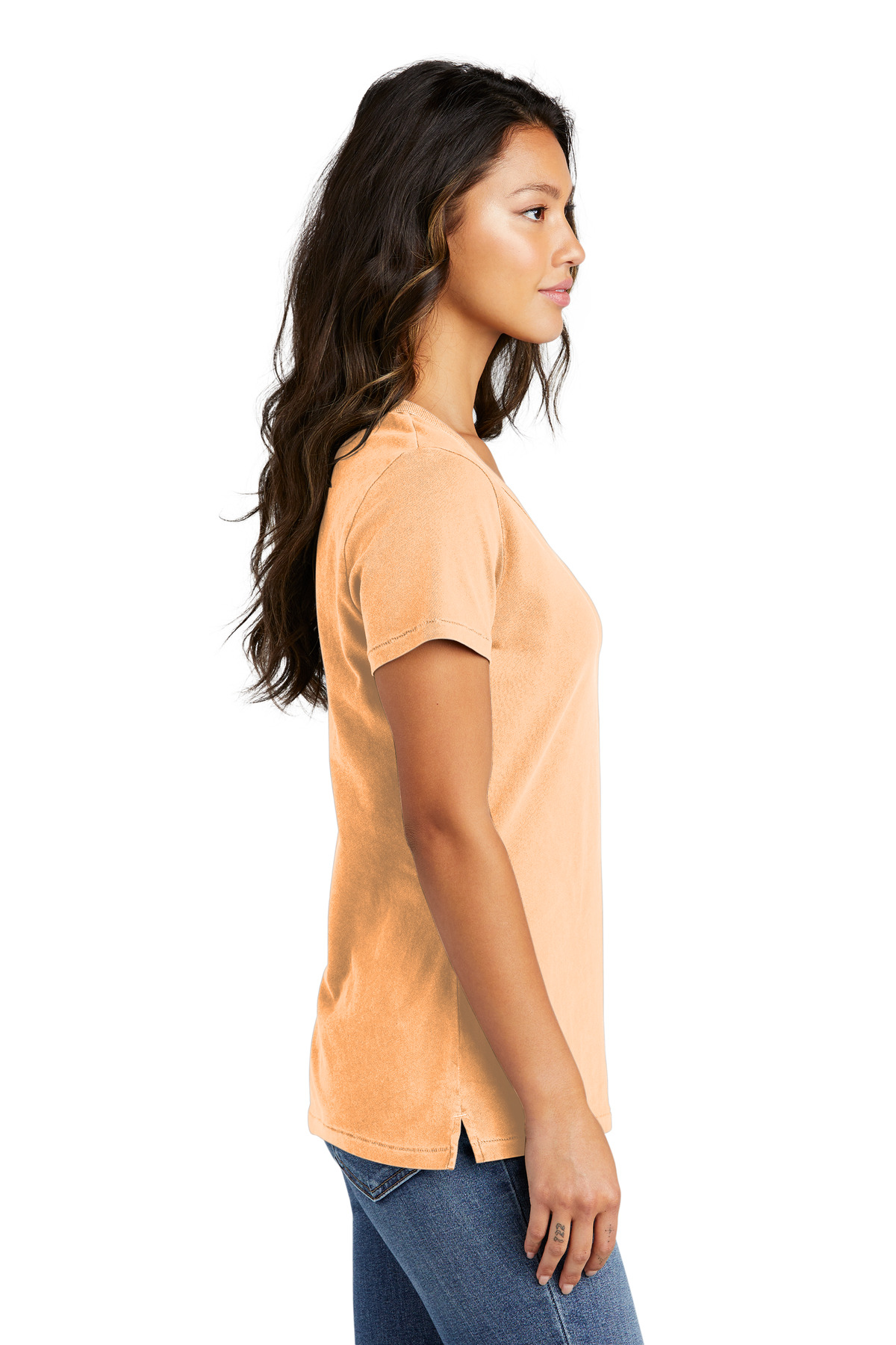 Port & Co Women's Beach Wash Garment-Dyed V-Neck Tee LPC099V 41