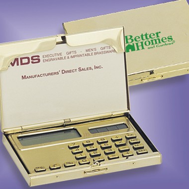 CARDHOLDER WITH CALCULATOR 1