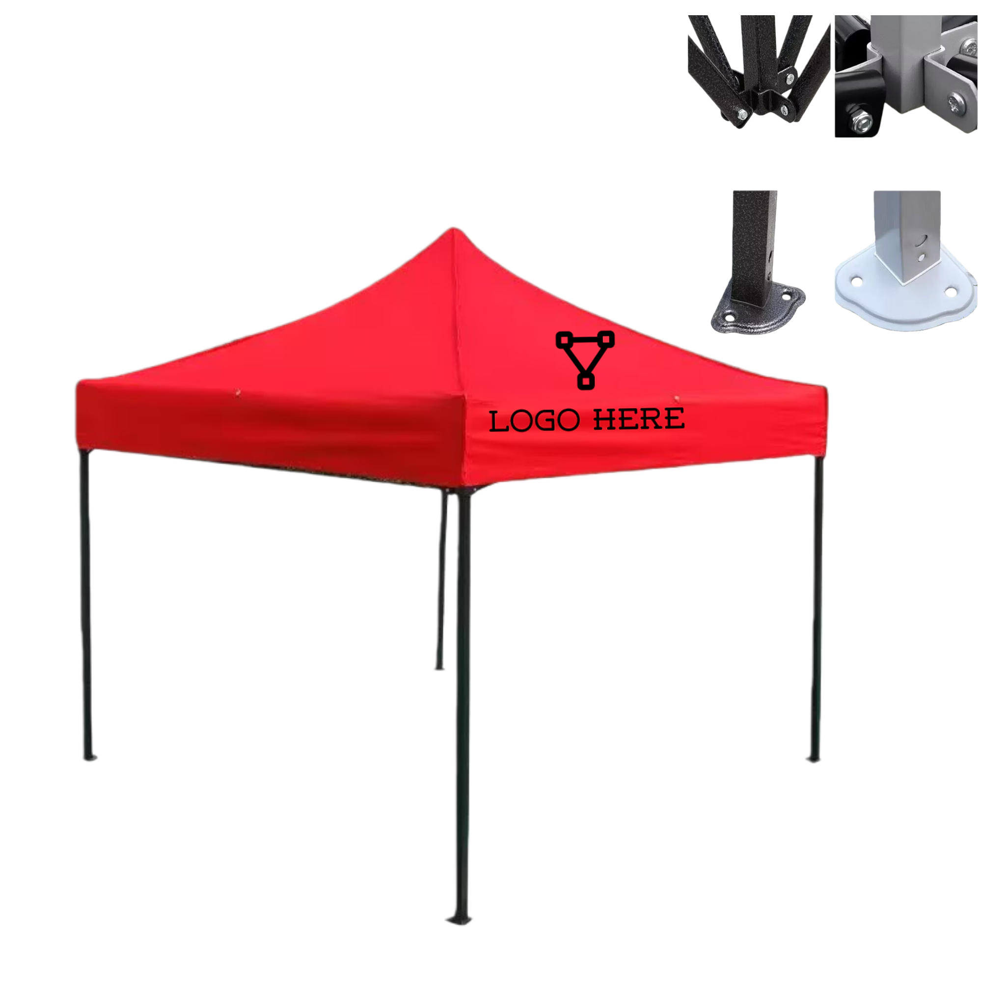 Manual Bold Folding Sun Protection Rain Canopy 2