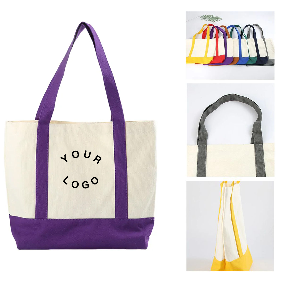 Durable Canvas Tote 12oz for Beach or Grocery Use 6