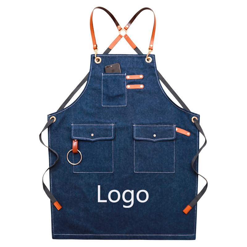 Chef Customized Aprons for Men Women / Large Pockets 3