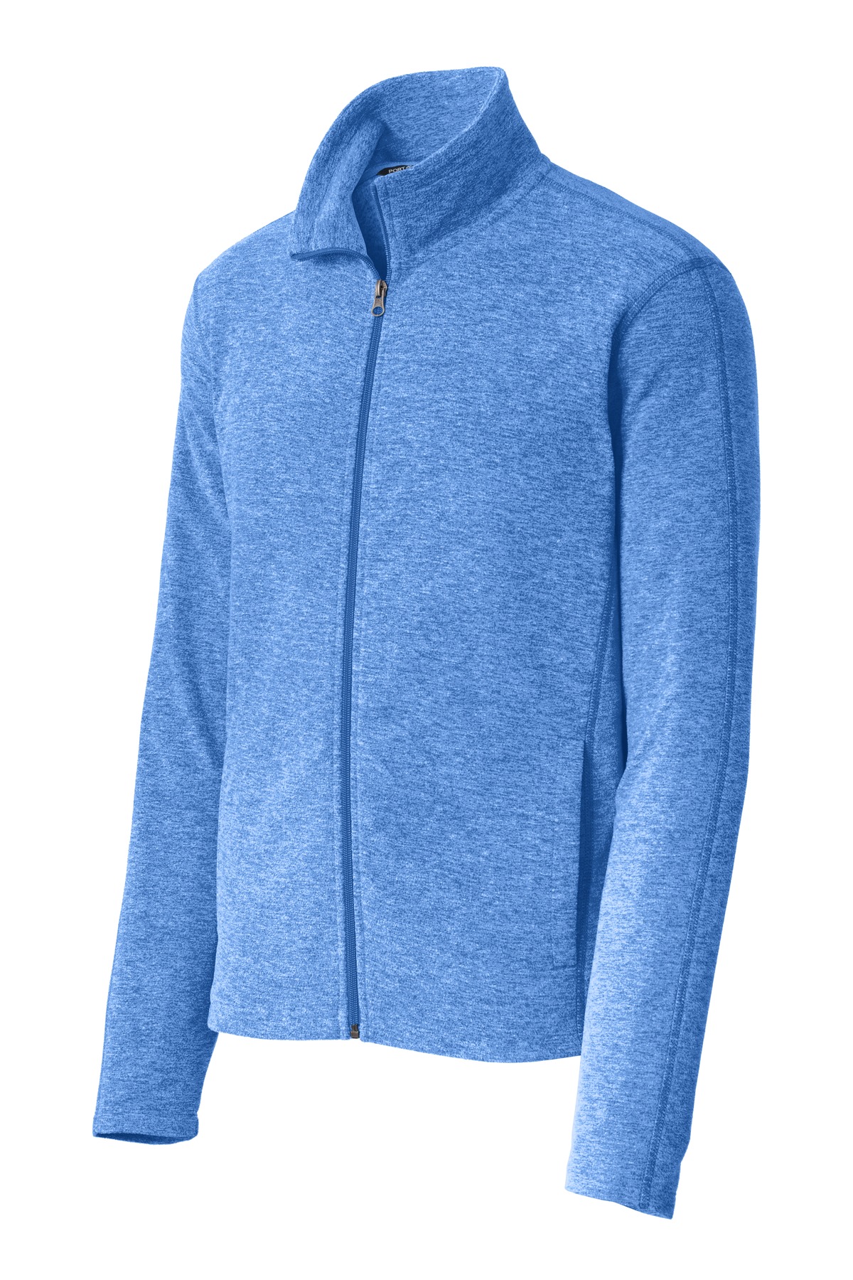 Port Authority Heather Microfleece Full-Zip Jacket. F235 7