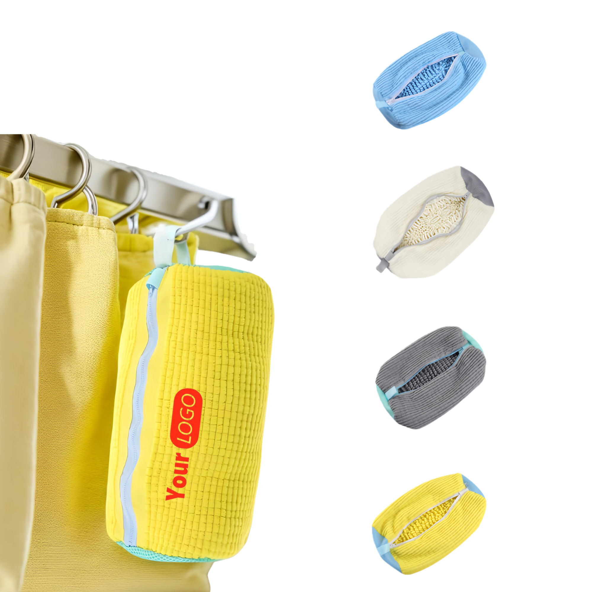 Deformation Proof Reusable Shoe Wash Bag 2