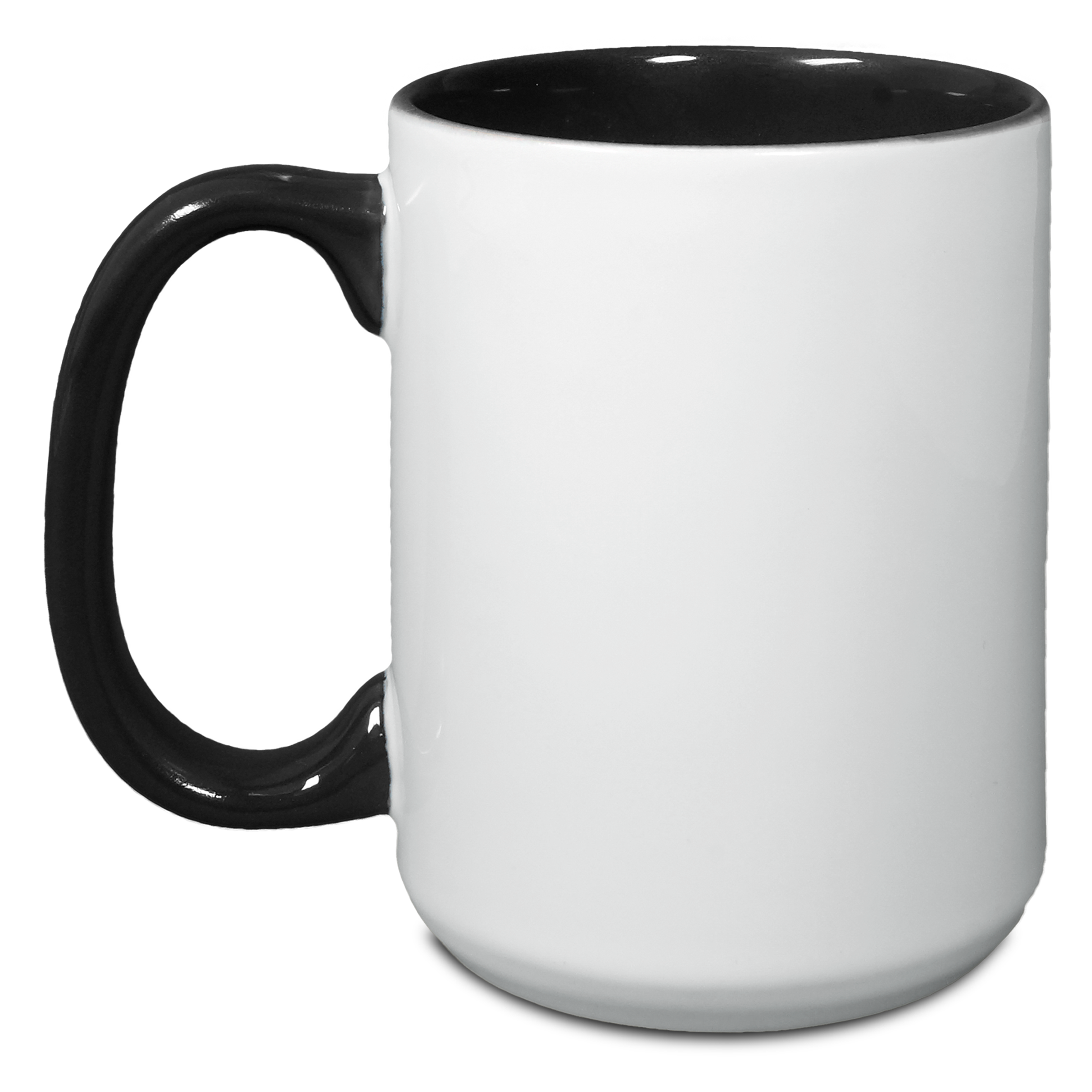 15 Oz. Mighty Two-Tone Mug w/C Shaped Handle 16