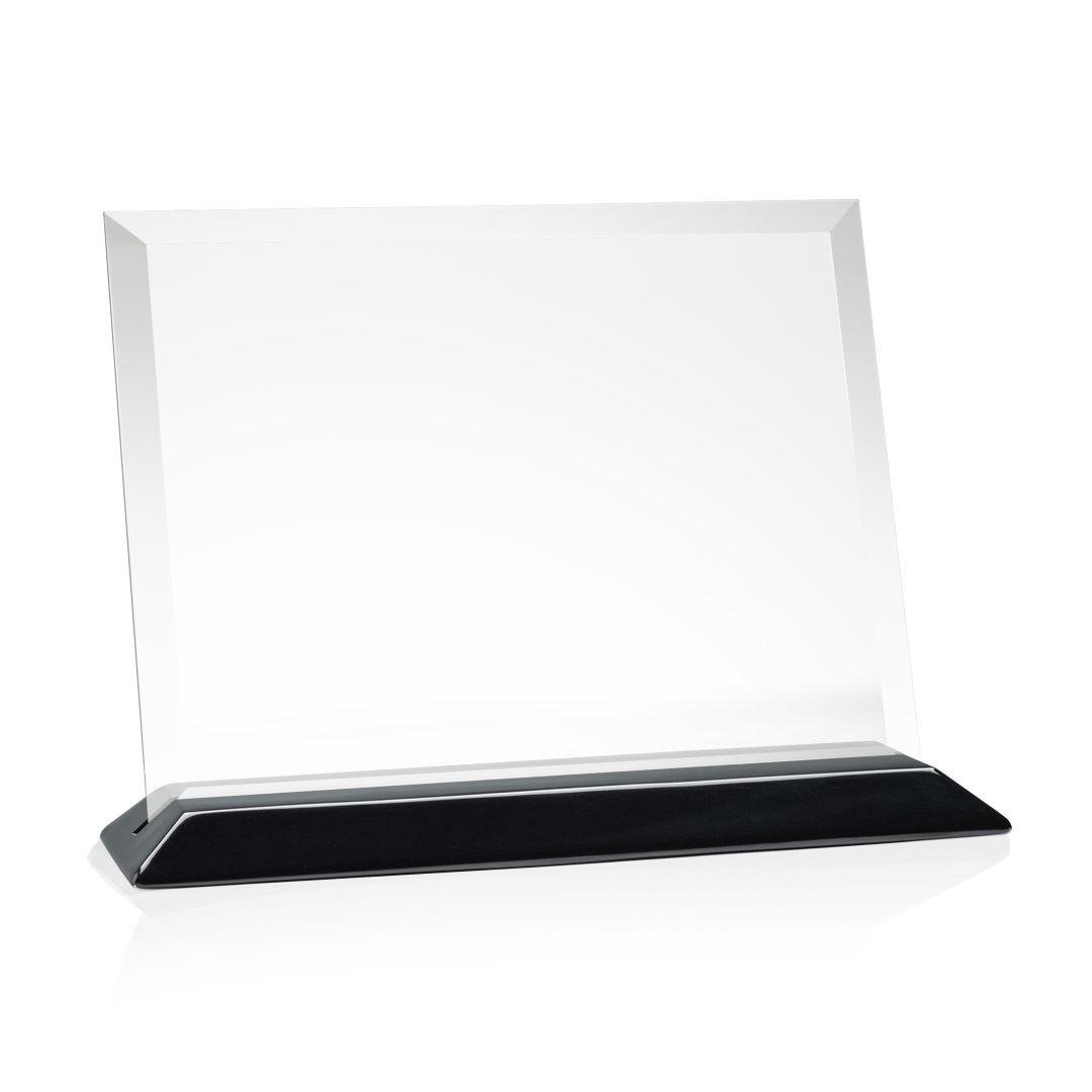 Embassy VividPrint™ Award - Starfire/Black (Horiz) 9