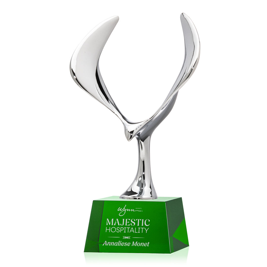Maverick Eagle Award on Robson Base - Green 8