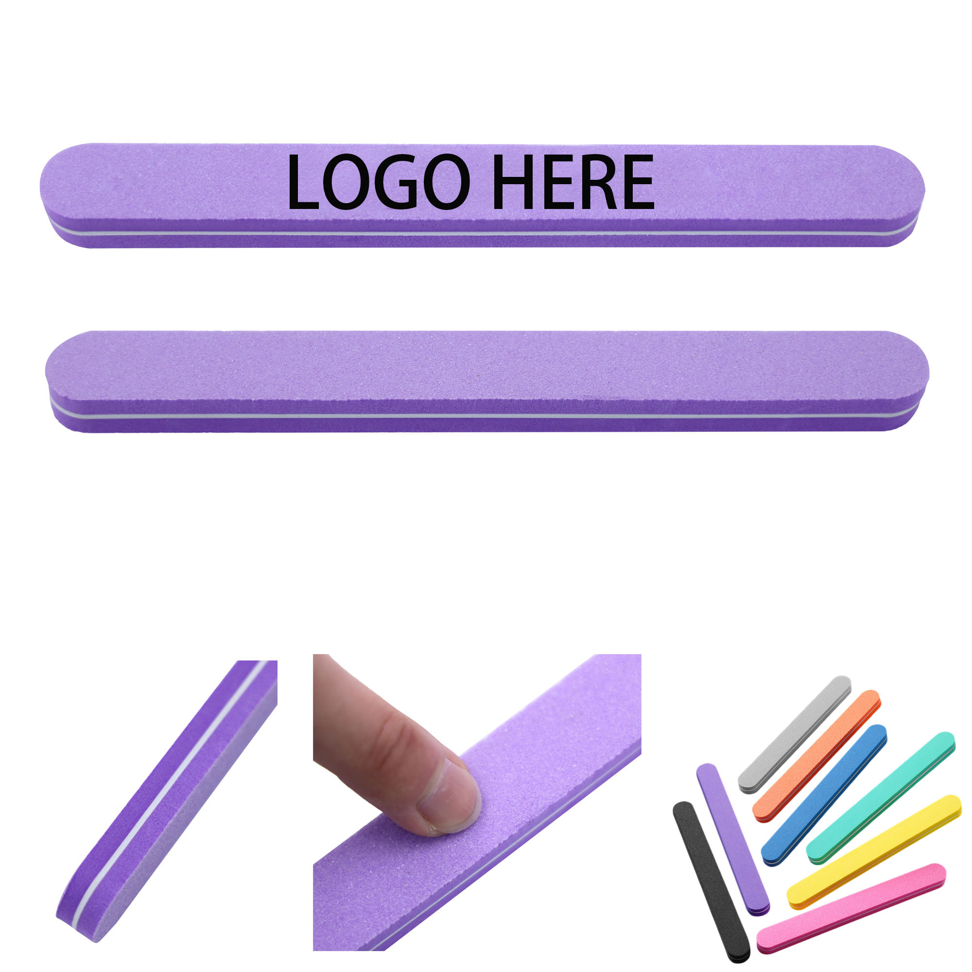 Double Sided 100/180 Grit Nail File 3