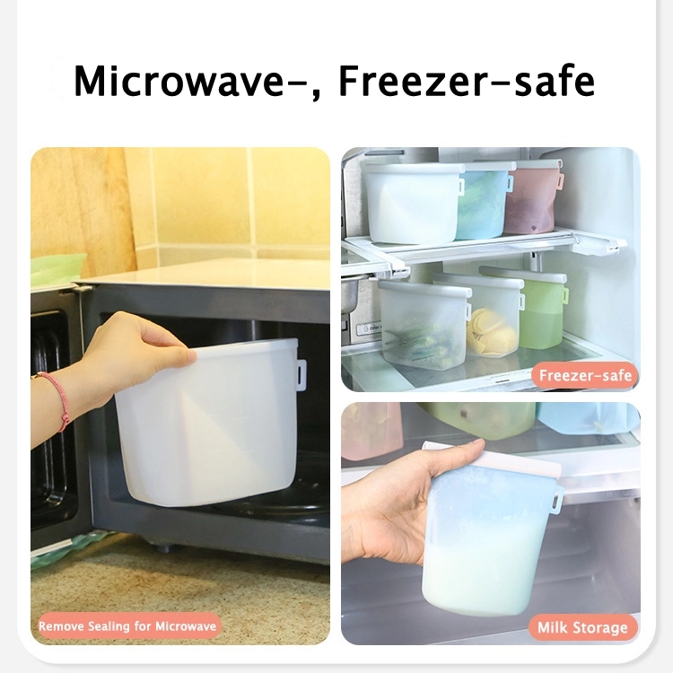 Silicone Reusable Food Container & Freezer Storage Bag 11