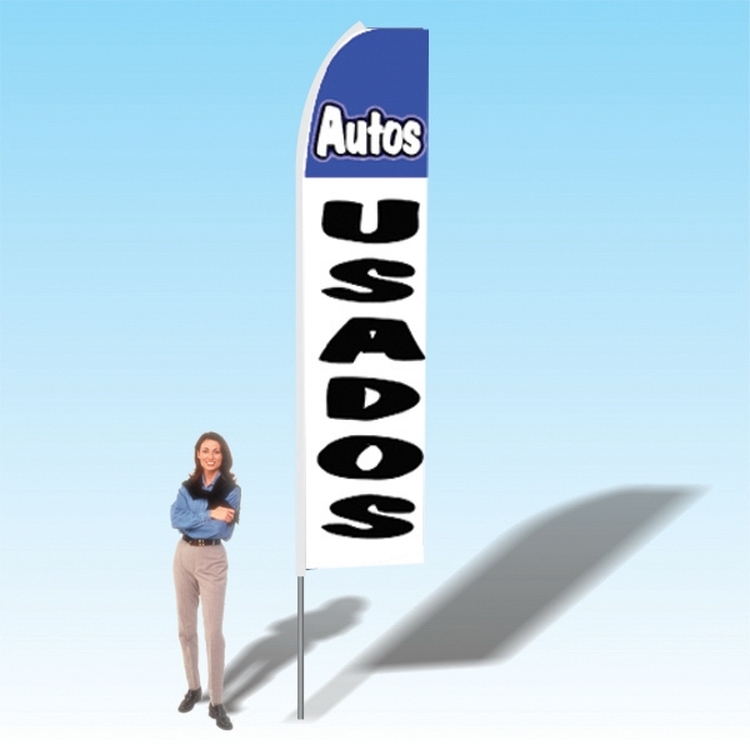 15FT Welcome Yellow Black Advertising Banner Flag 1