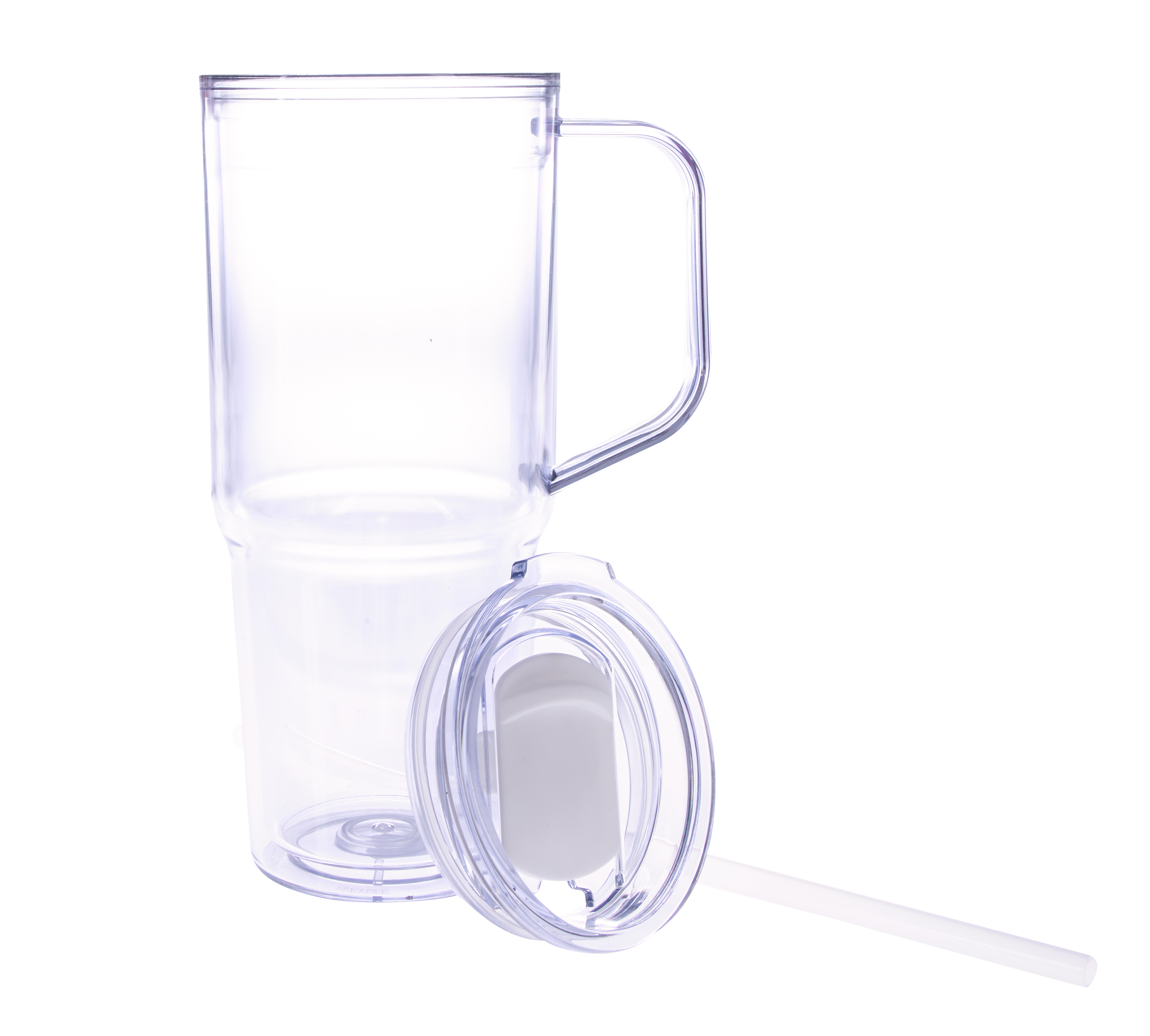 Good Value™ Clair Recycled Acrylic Travel Tumbler - 30 oz. 2