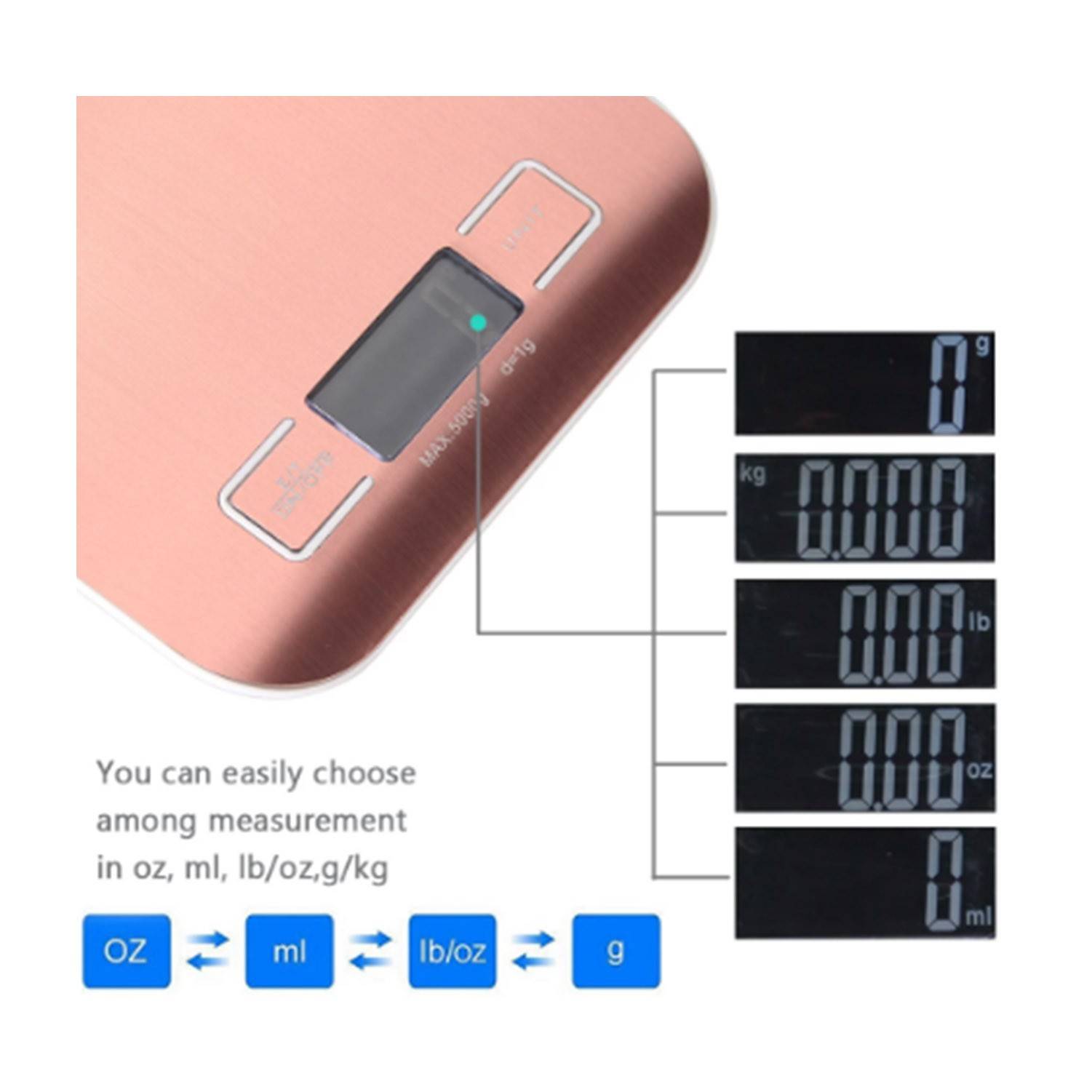 Digital Kitchen Food Scale 4
