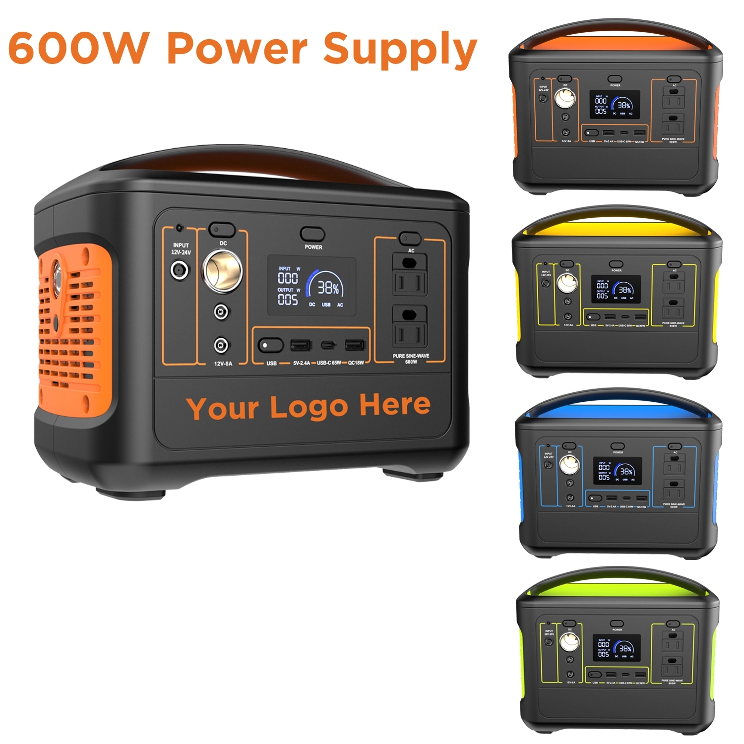 600W Portable Emergency Generator 4