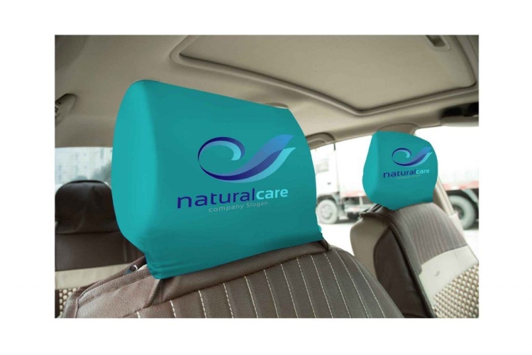 9"x10" Car Head Rest Cover 2