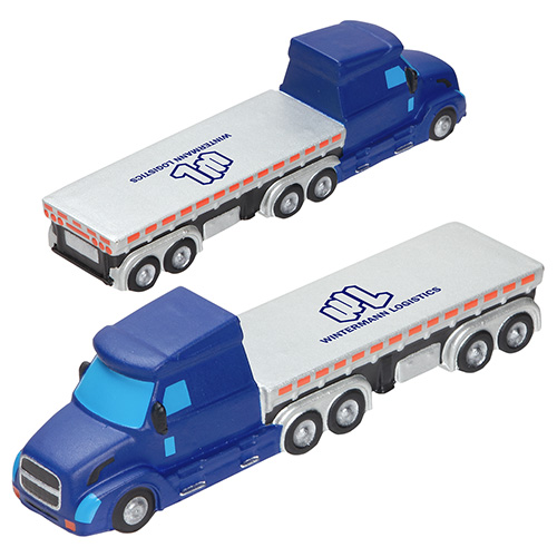 Semi Flatbed Truck Stress Reliever 3