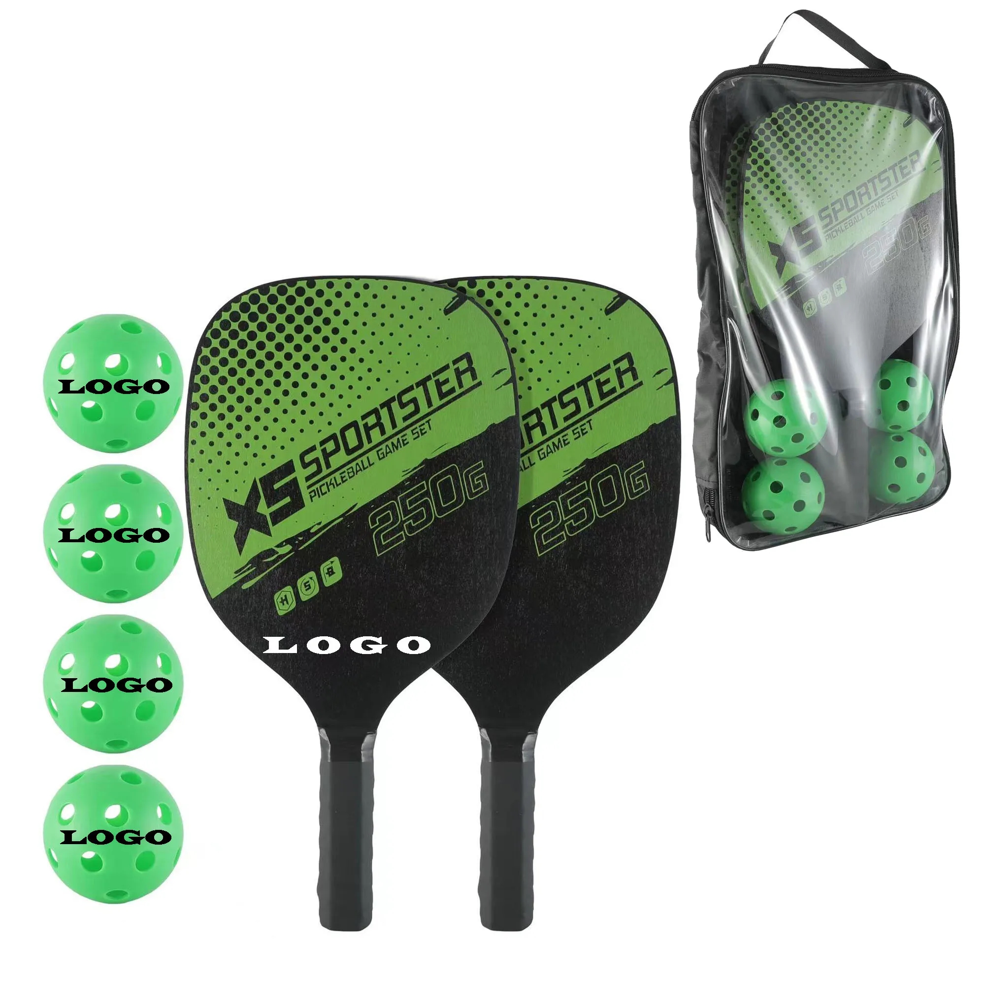 Beginner Pickleball Racquet Set 2