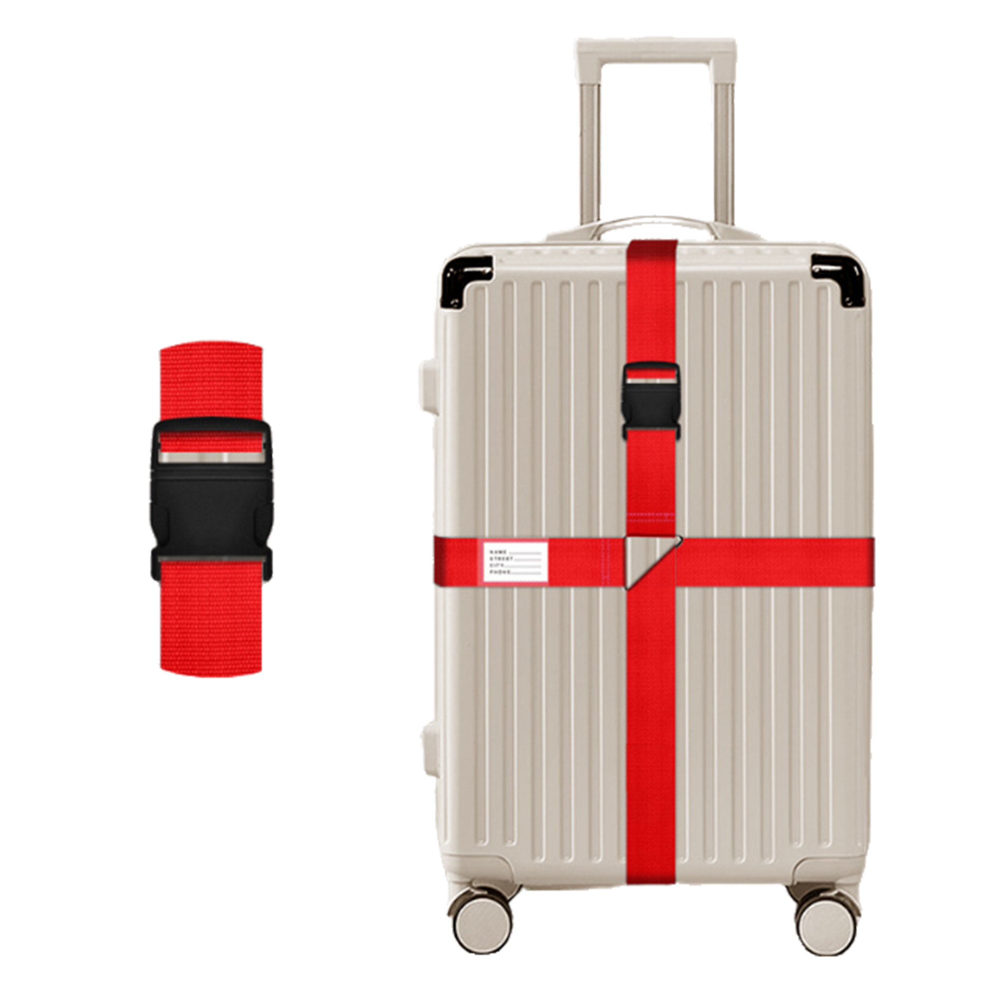 Visible Luggage Tie Straps 6