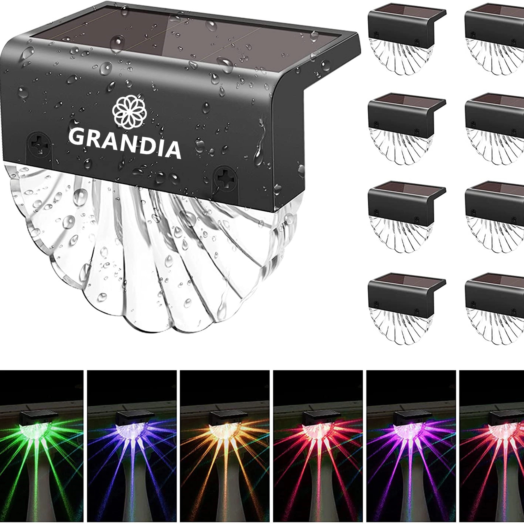 Waterproof Solar Deck Lights 2