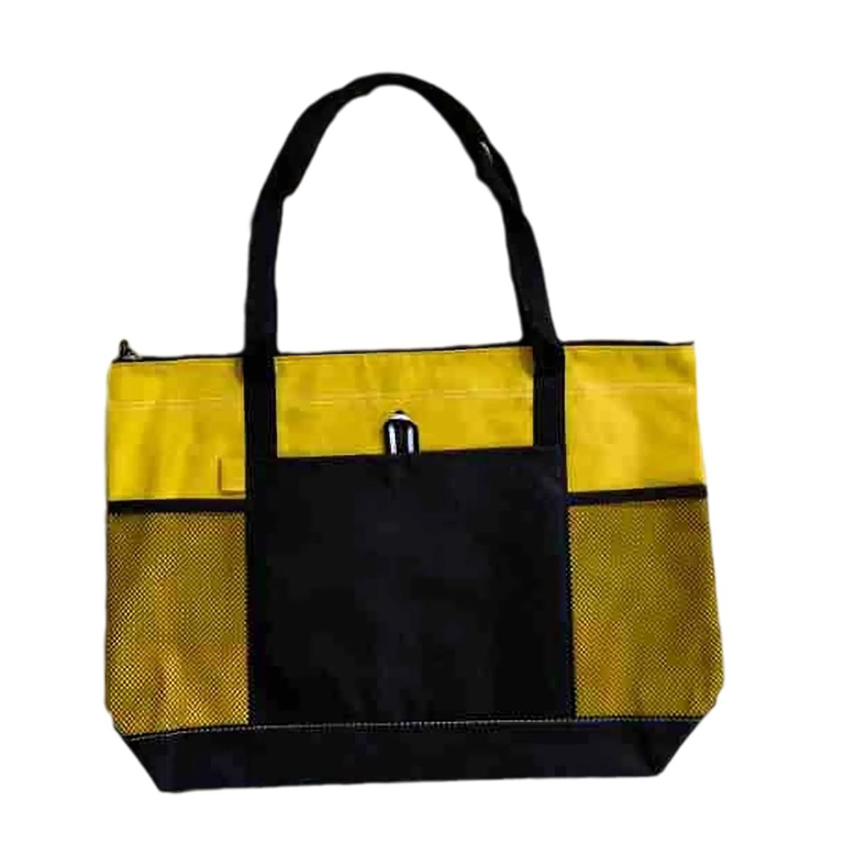 Zippered Polyester Tote for Office or Errands 7