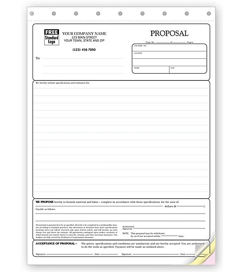 Proposals, Stationery Quality 1