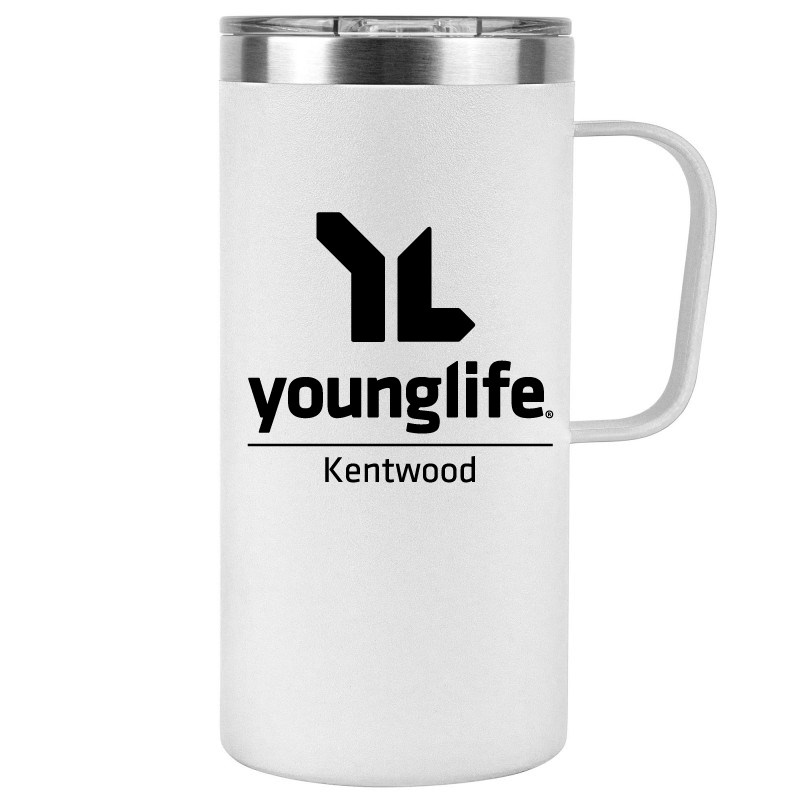 Endura 20 oz Double Wall SS Vacuum Tall Camping Mug 8