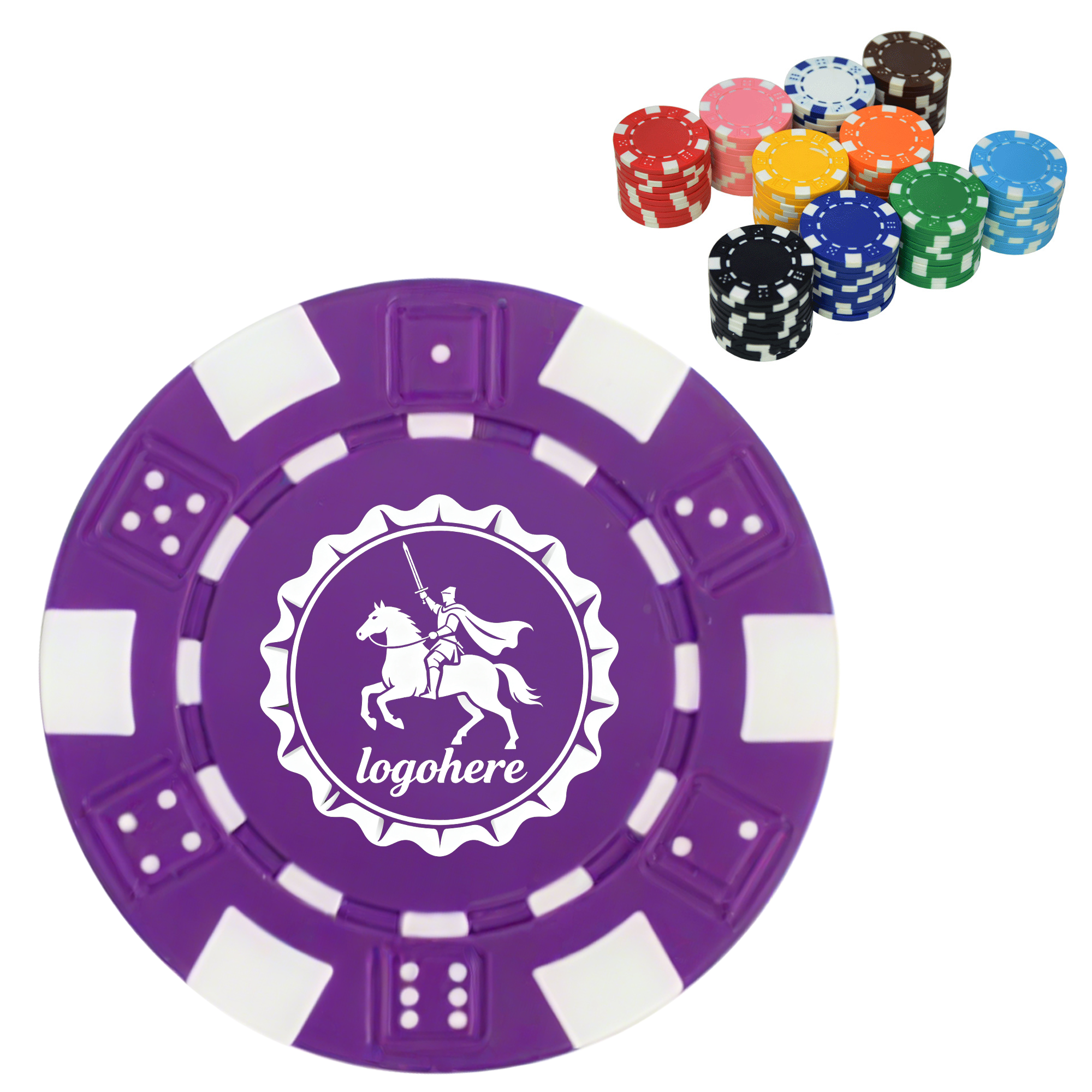 Professional 11.5g ABS Poker Chips 3