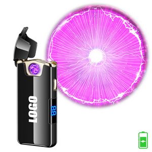 Stylish Rotatory Arc Lightning Lighter With Spinning Halo Design 3