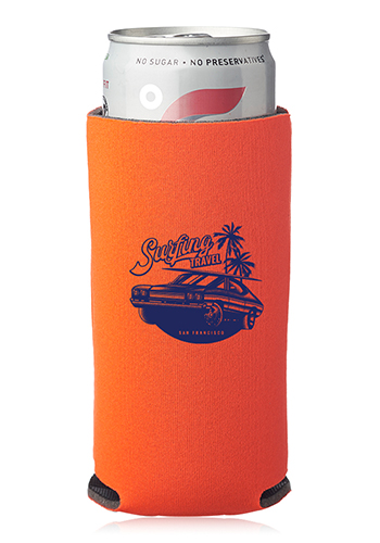 Collapsible Slim Can Coolers, custom koozie with logo imprint 5
