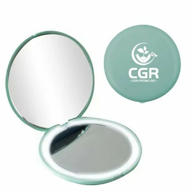 LED Foldable Travel Makeup Mirror