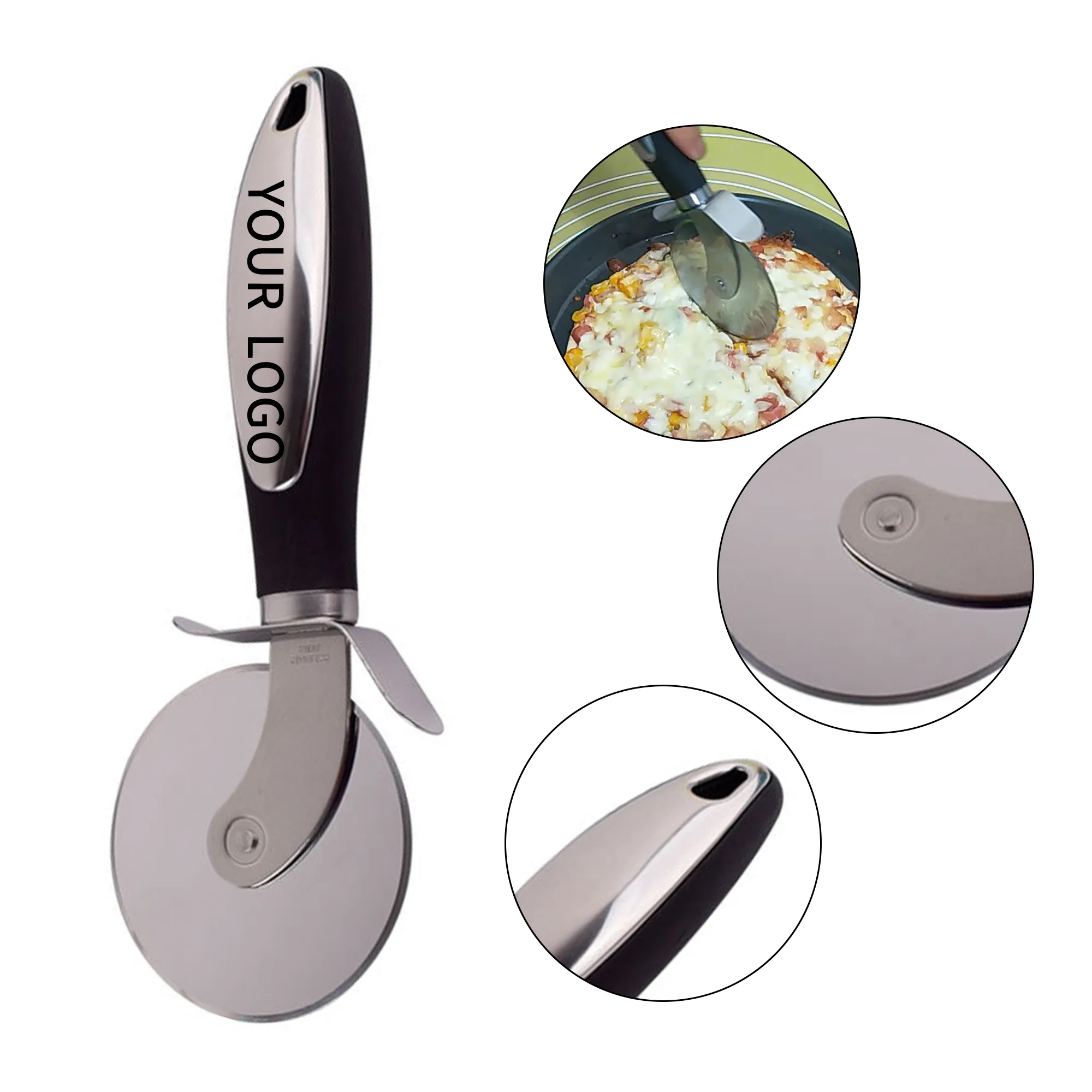 Premium Pizza Cutter with Stainless Steel Blade 5