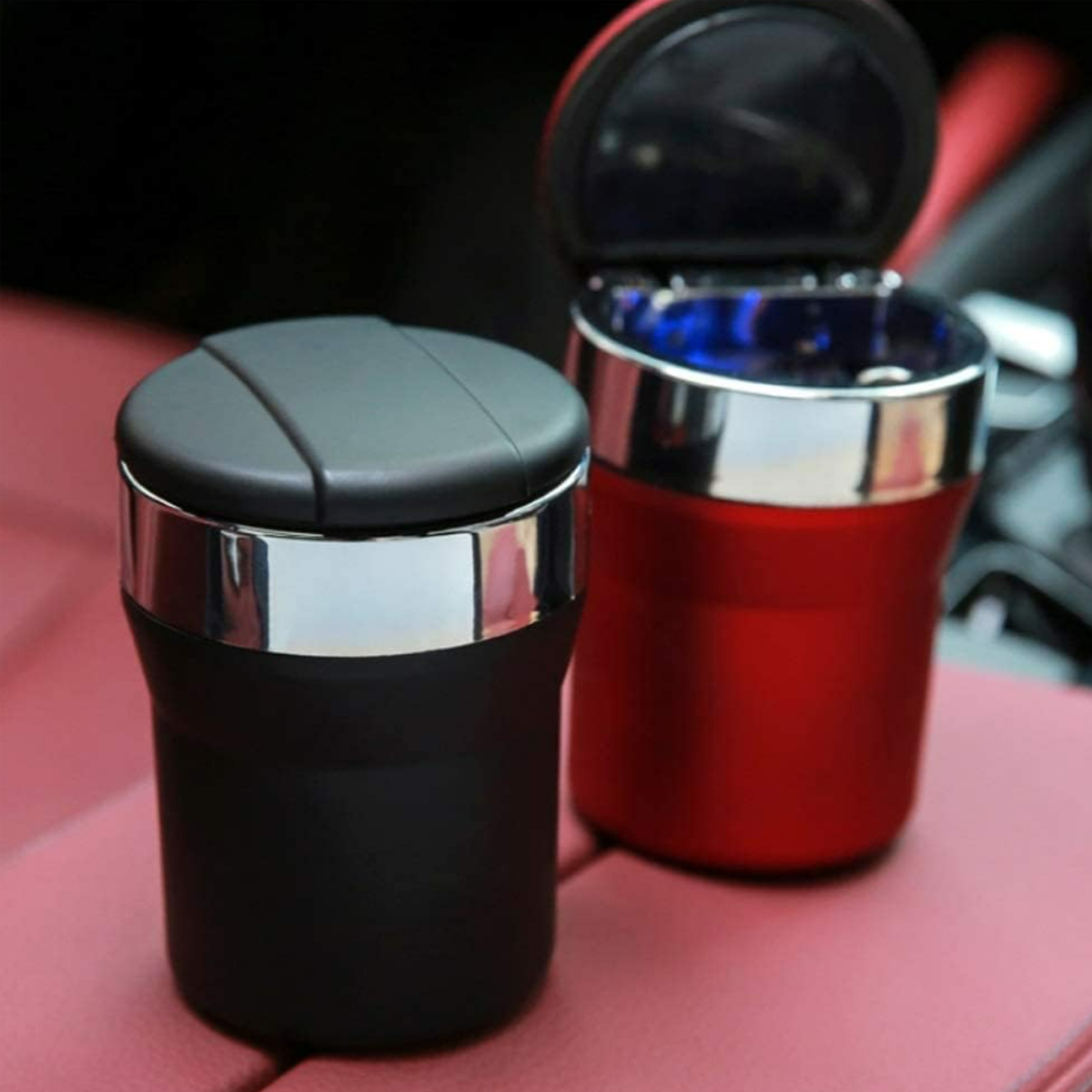 Car Ashtray with LED Light 7