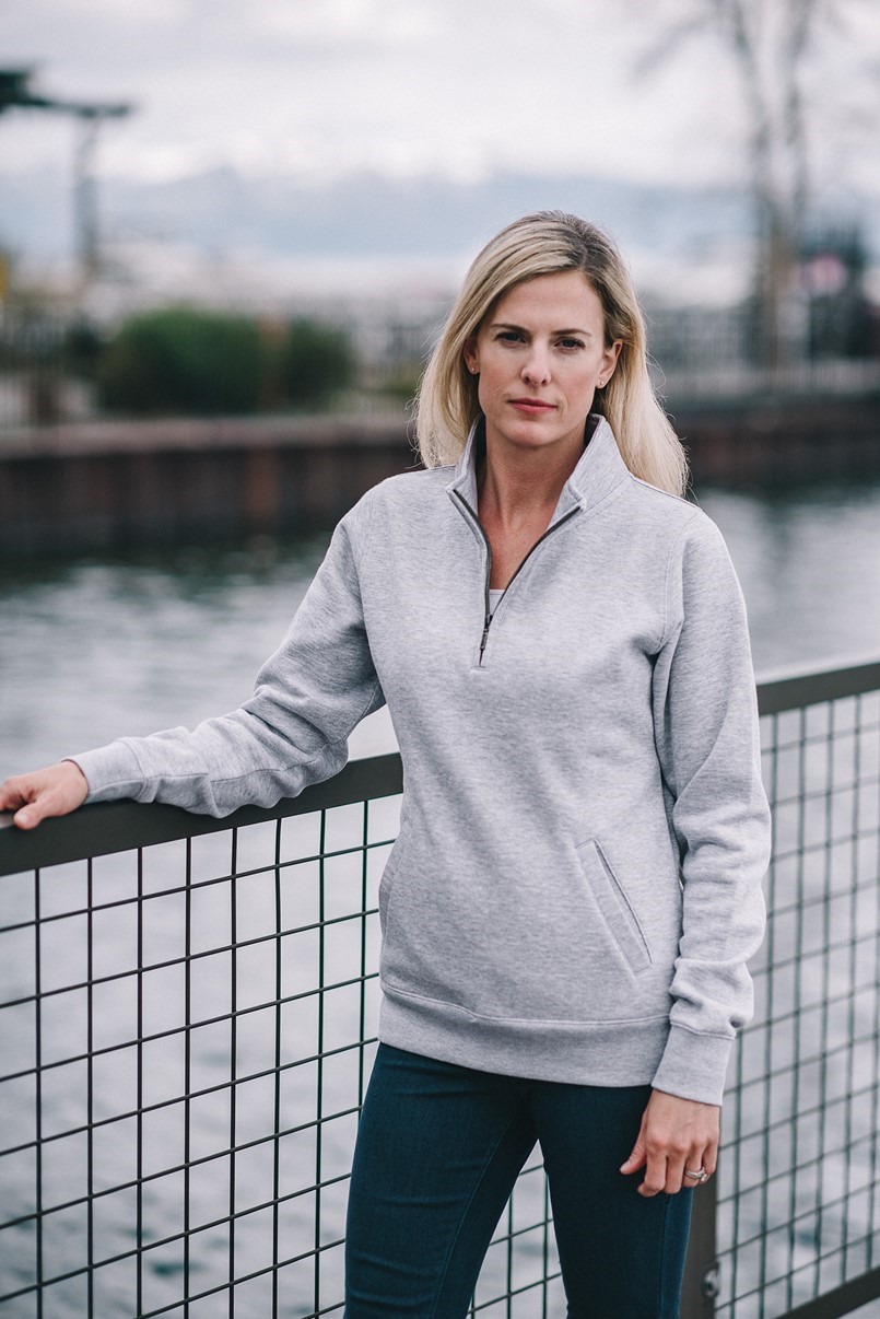 Ladies Rockridge, custom hoodie or sweatshirt with logo imprint 2