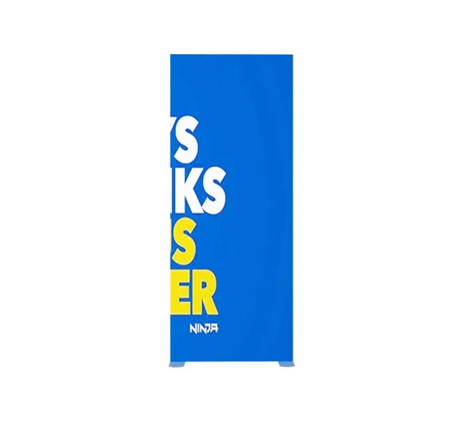 20ft Backlit Trade Show Display – LED Backwall Display with Dual Counters & Branding 2