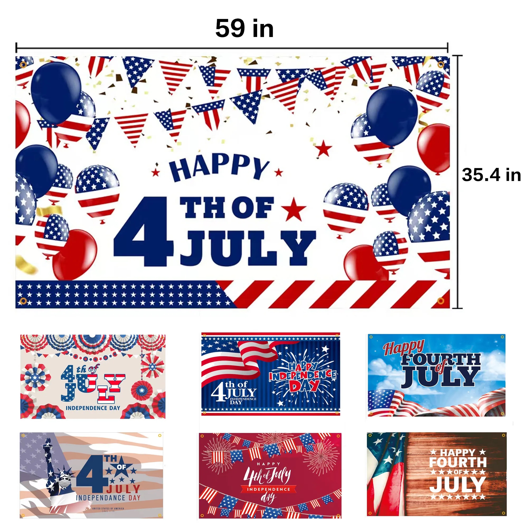 Independence Day Flag - Support Expedited 2