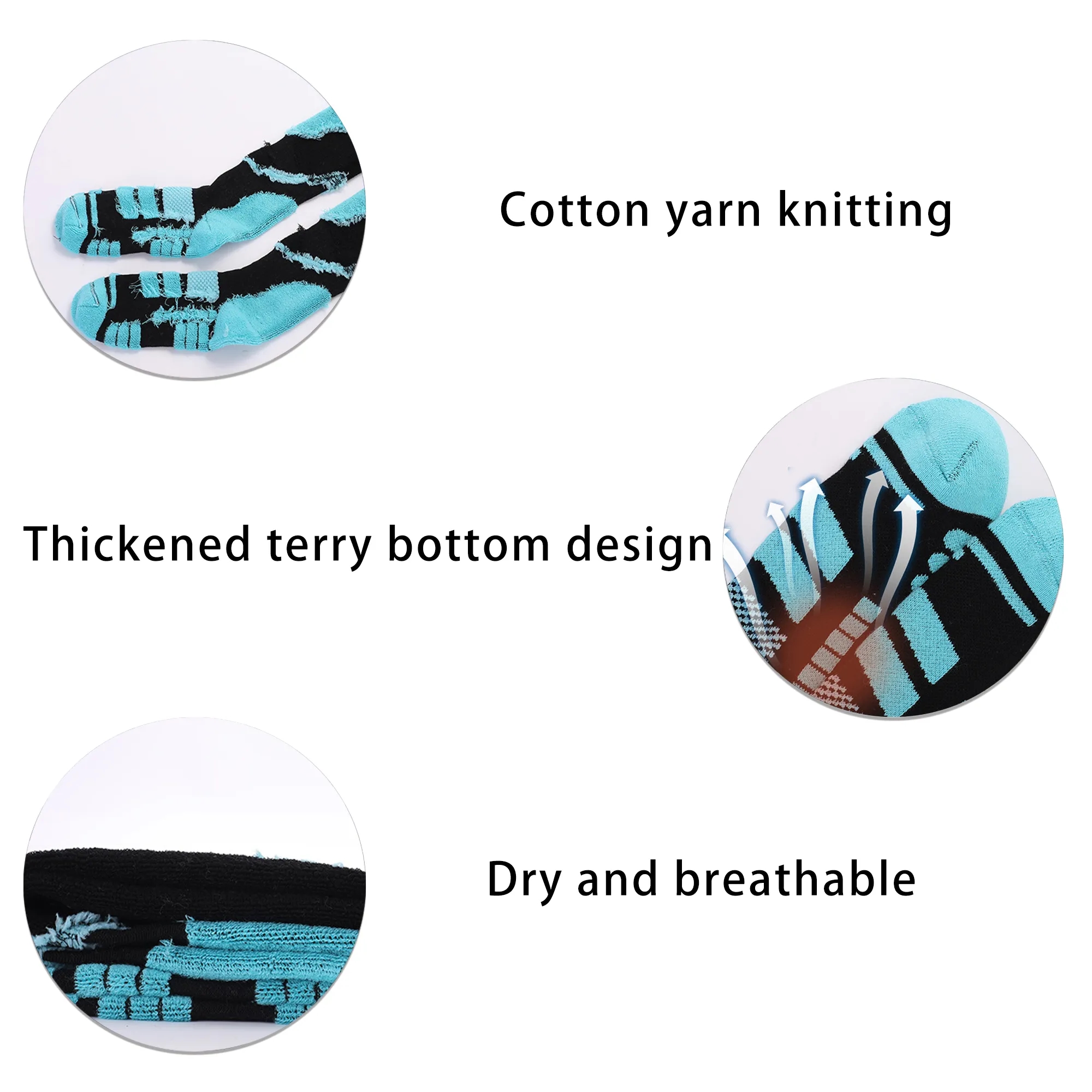 Thickened Warm Ski Socks 1