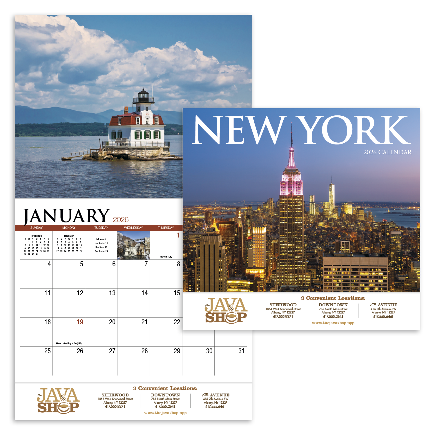 HotLine® Products New York Appointment Calendar - Stapled 13