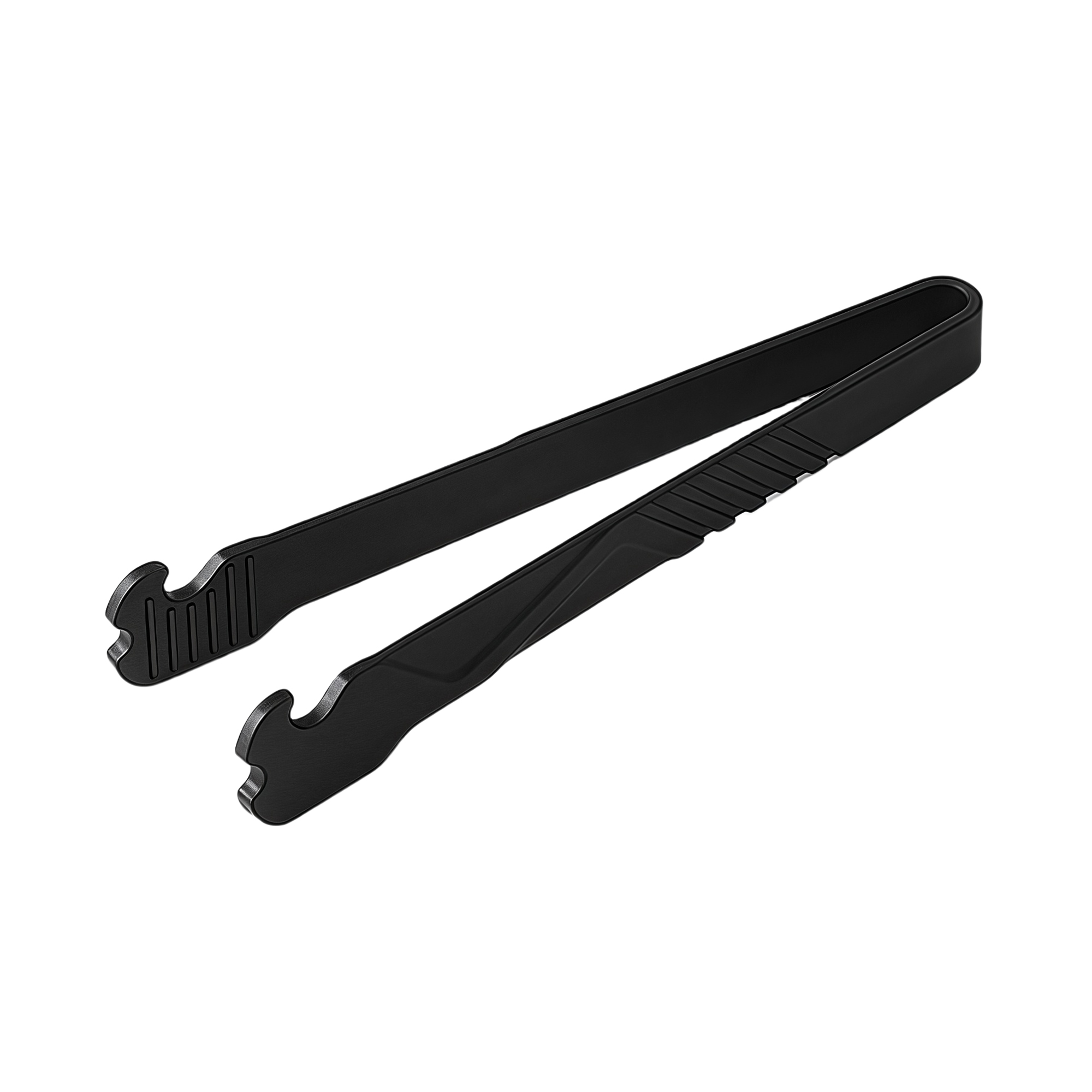 Multi-Purpose Food Tongs for Grilling BBQ Steak Baking Bread Oven Safe Non-Slip Nylon with Long Heat 2