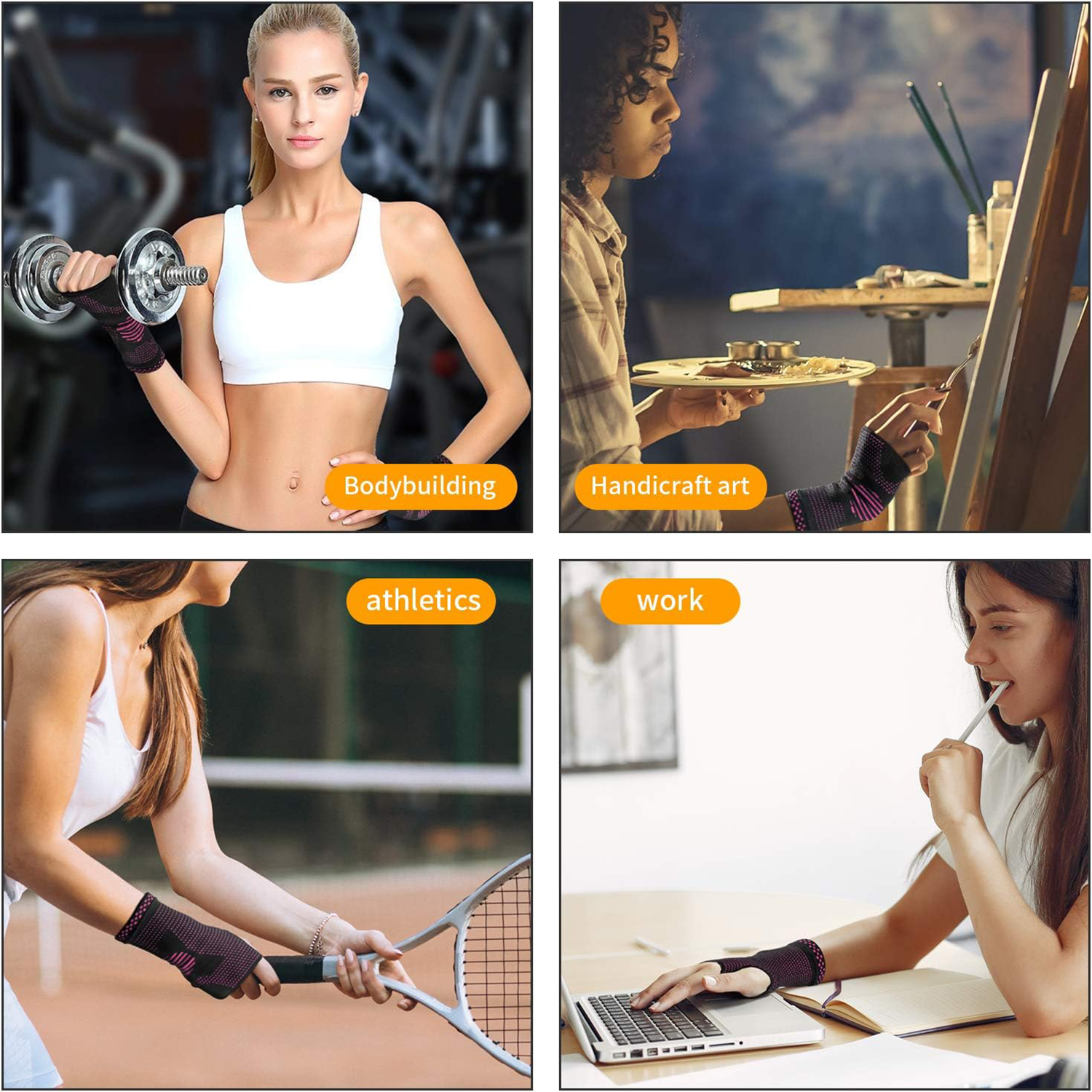 Breathable And Sweat-Absorbing Carpal Tunnel Wrist Brace 5