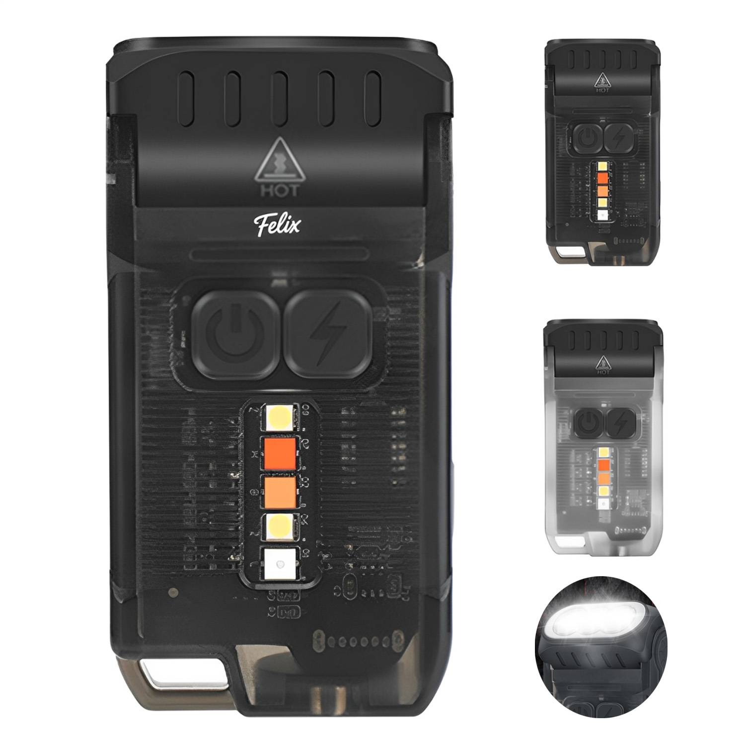 12W Rechargeable LED Flashlight – Adjustable & Aluminum Body