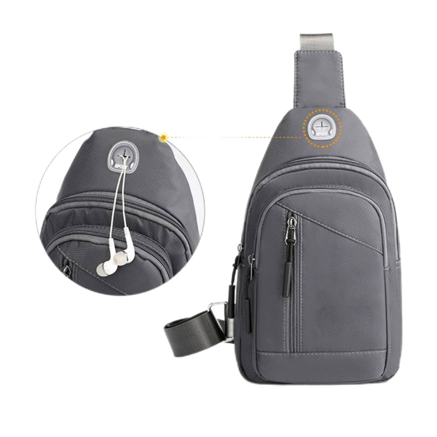 Fashion Casual Men's Chest Bag 2