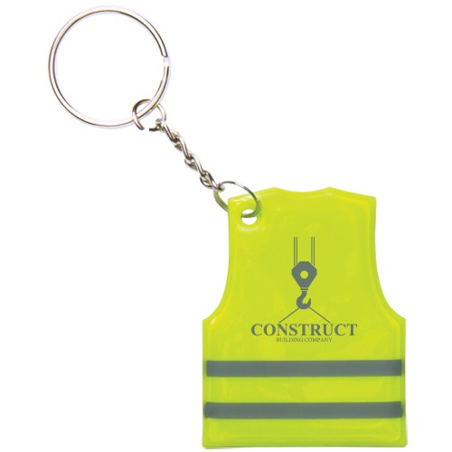 Reflective Safety Vest Keytag 3