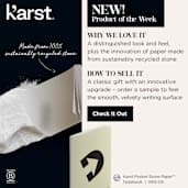 Karst Pocket Stone Paper Notebook 15