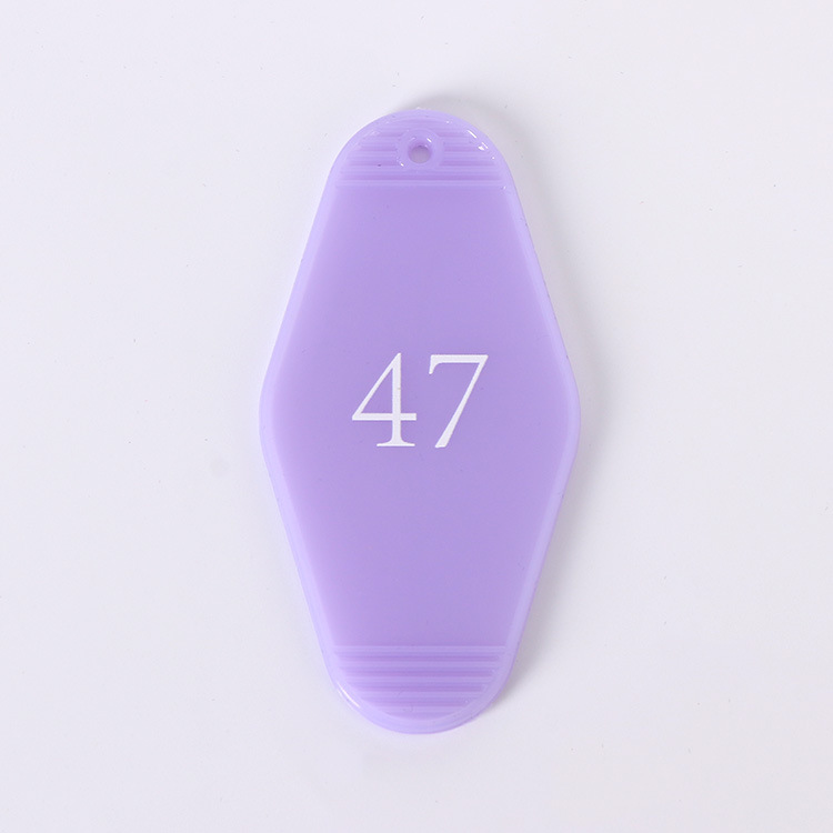 Motel Key Tag W/ Keyring 17