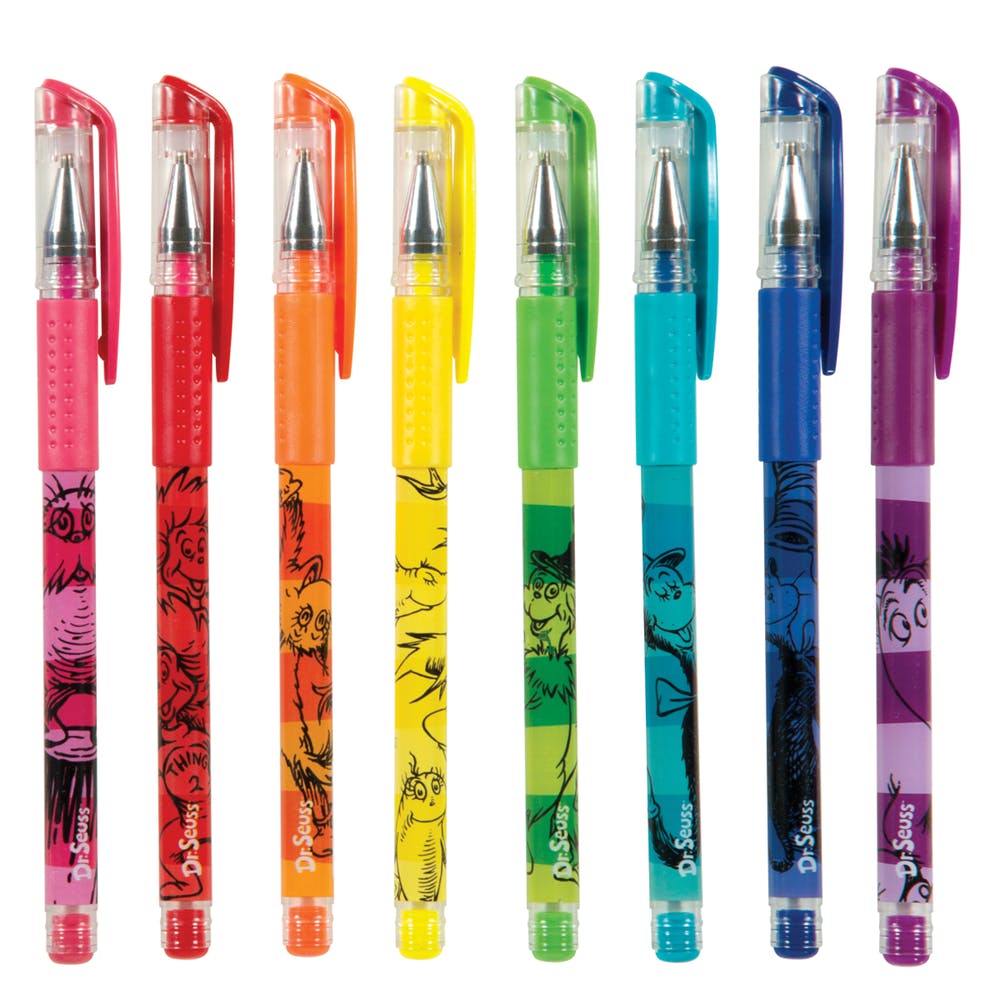 Dr. Seuss Gel Pens - Assorted Colors Comfort Grip 2