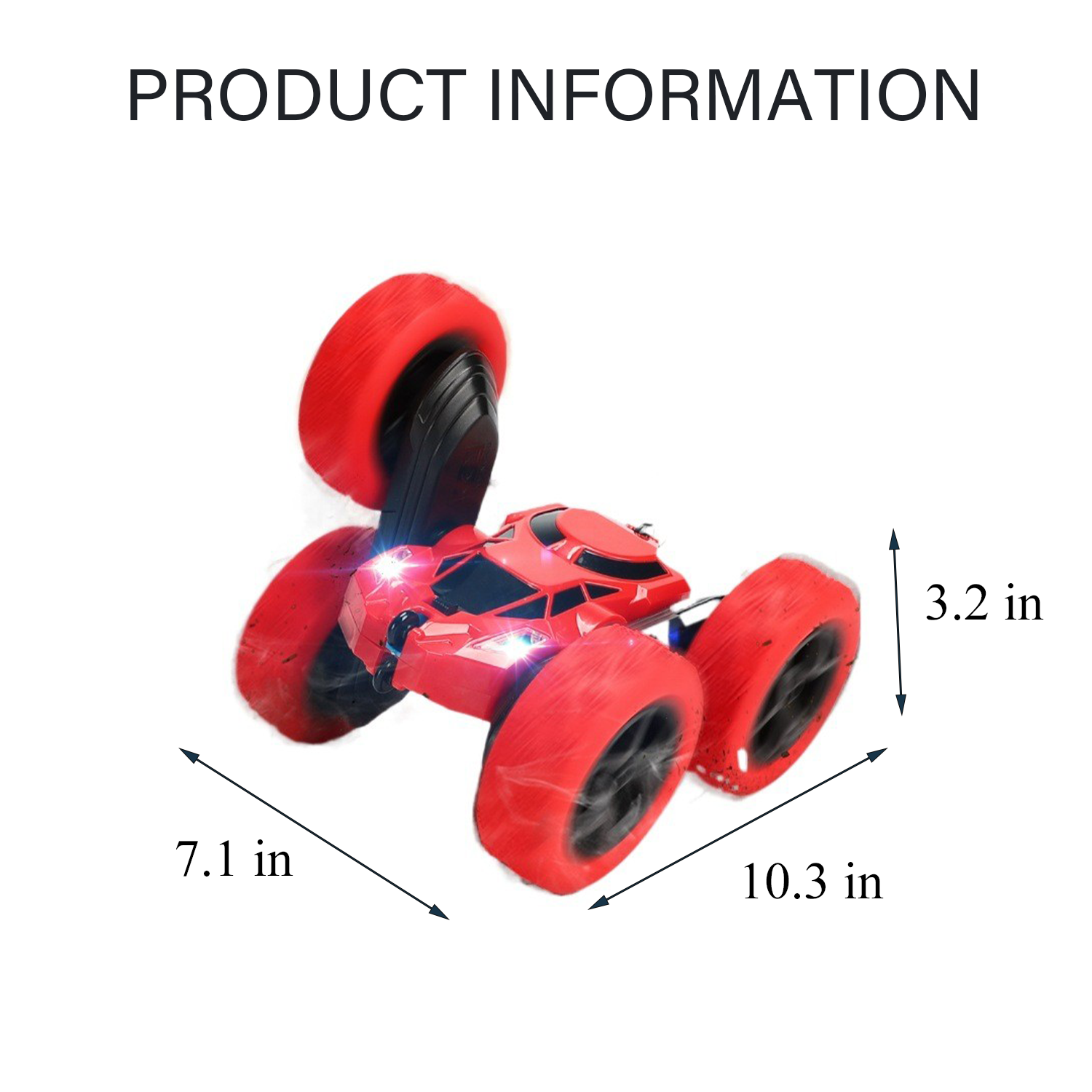 Double Sided Drift Remote Control Stunt Car 1