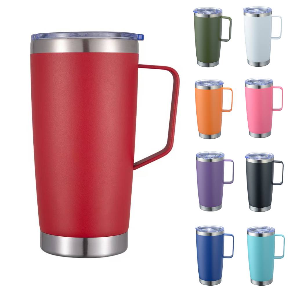 20 oz Stainless Steel Tumbler W/ Handle 5