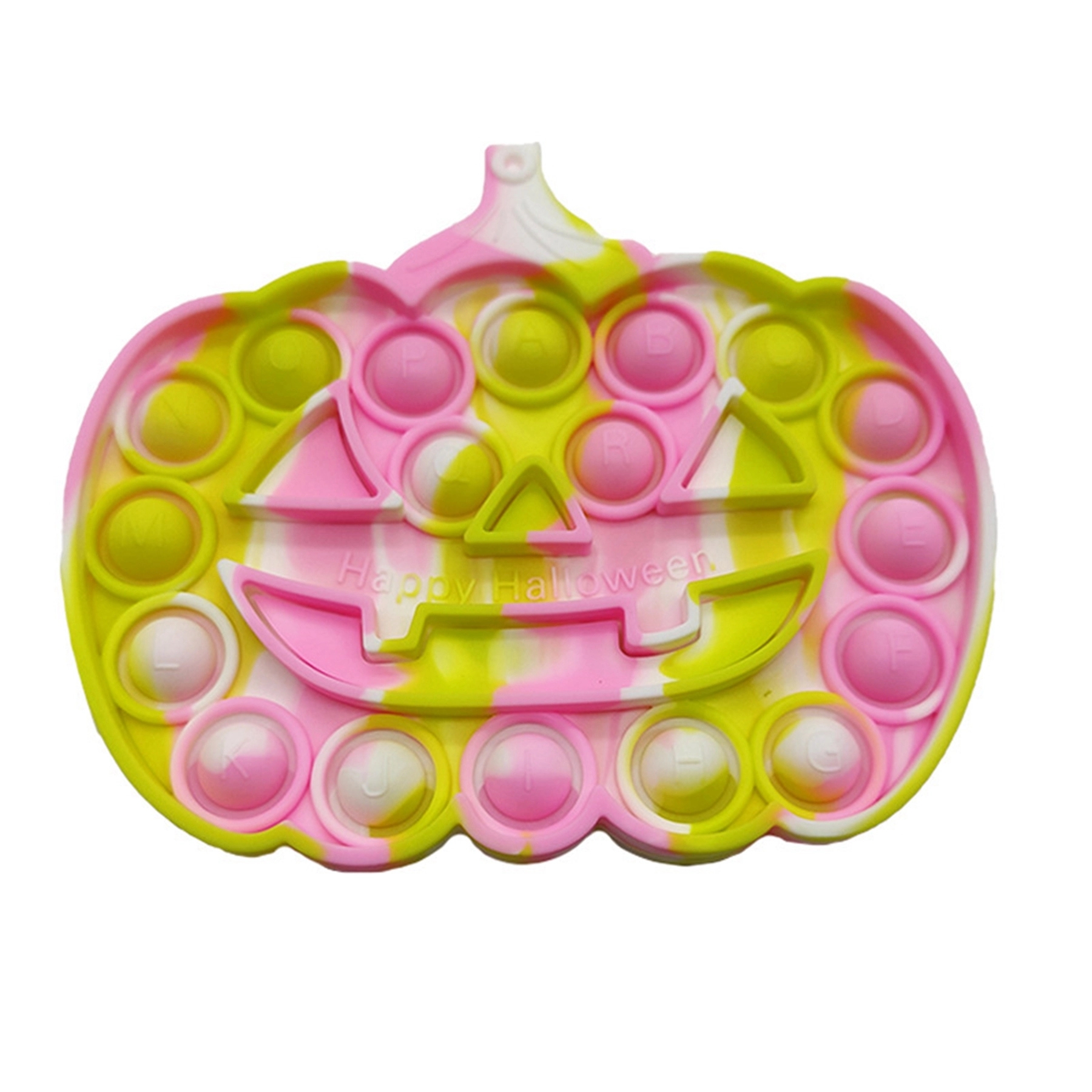 Silicone Halloween Pumpkin Sensory Pop Fidget Toy 5