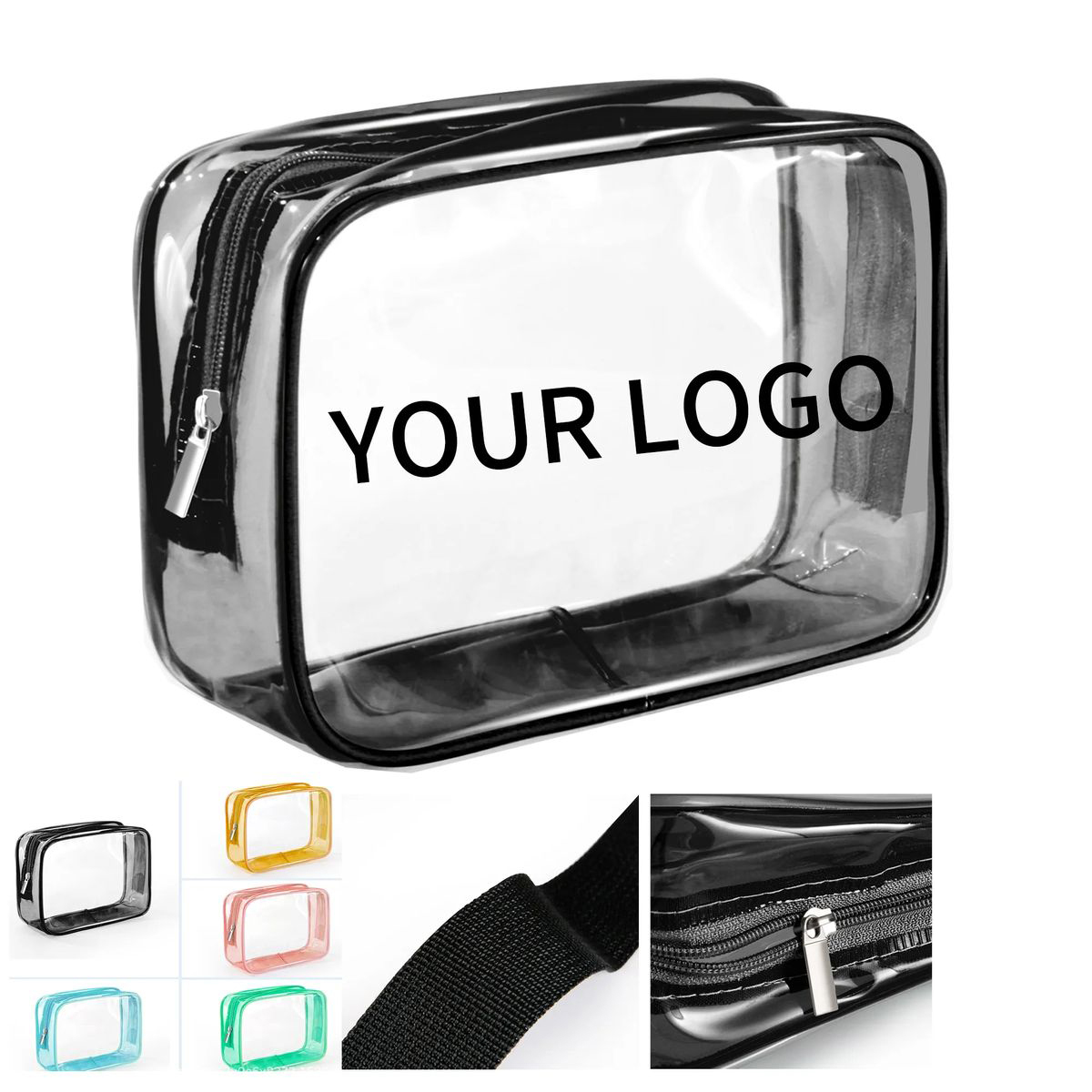 Durable Clear Toiletries Bag For Airport Security 4