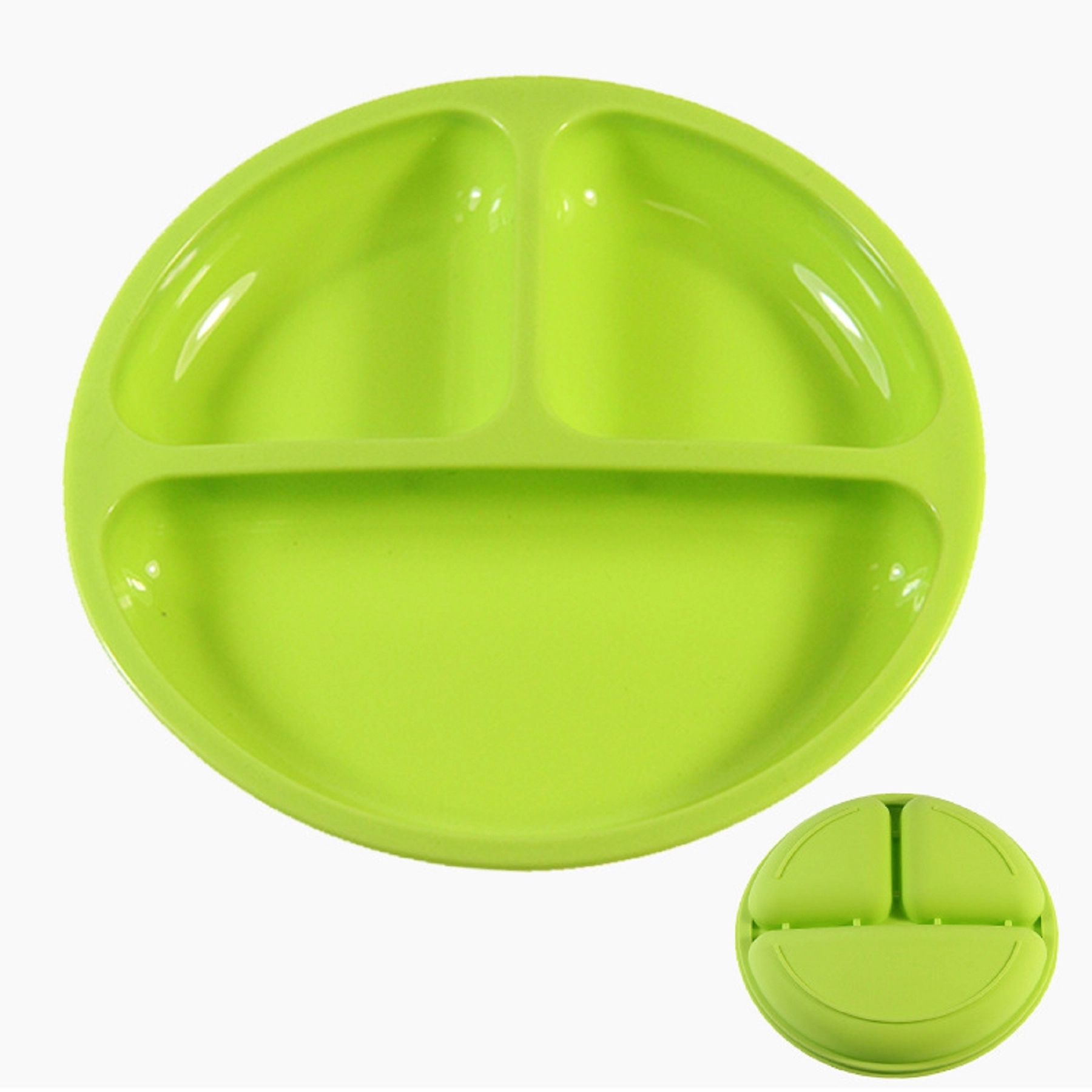 3 Compartments Non-slip Silicone Placemat 4