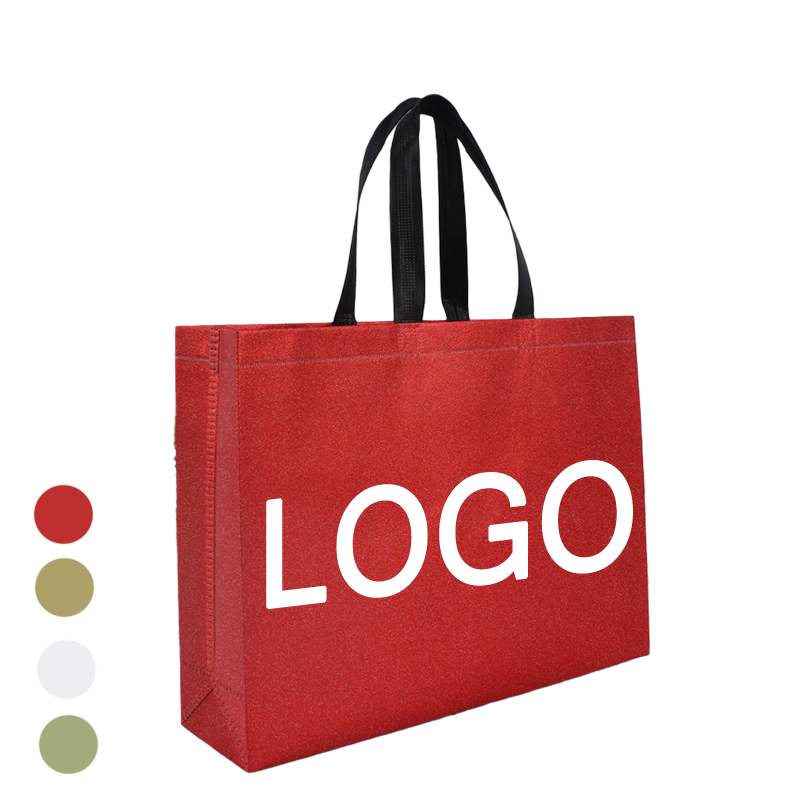Custom Promotional Coated Non-Woven Shopping Gift Tote Bag 6